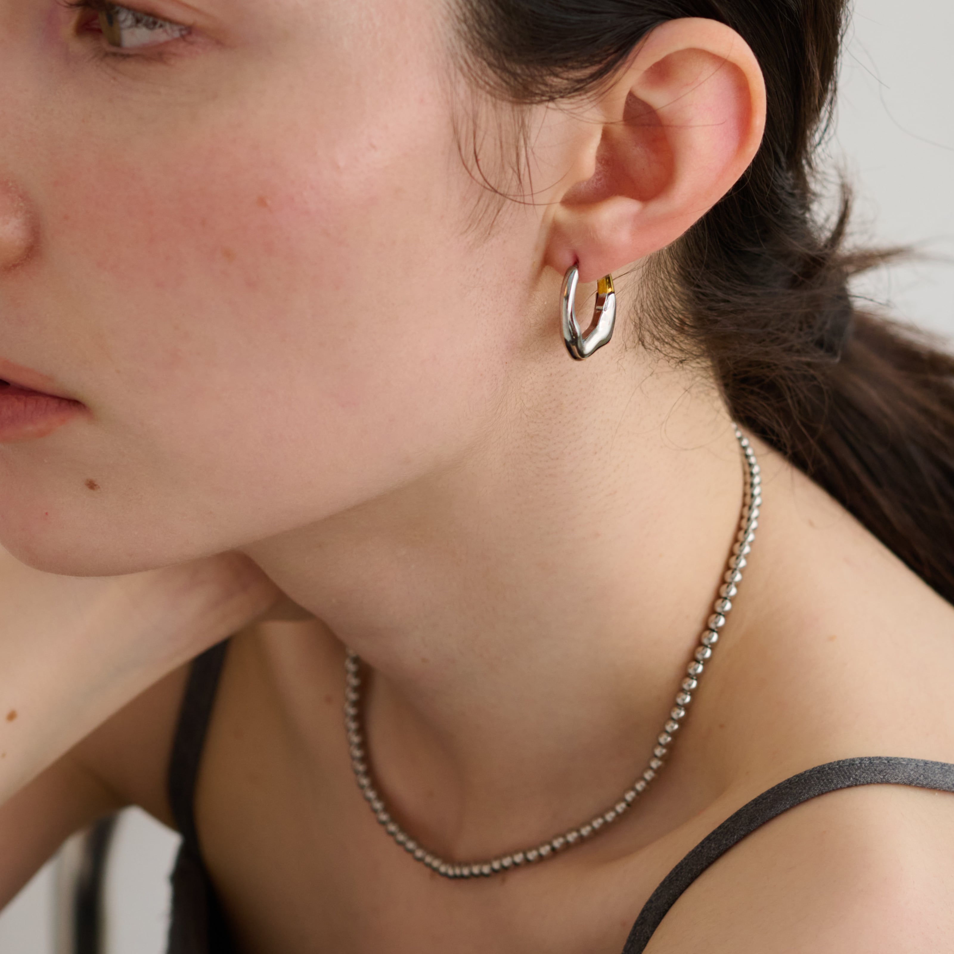 stainless ツートン ピアス sp443 | RIN. accessory ｜ステンレス