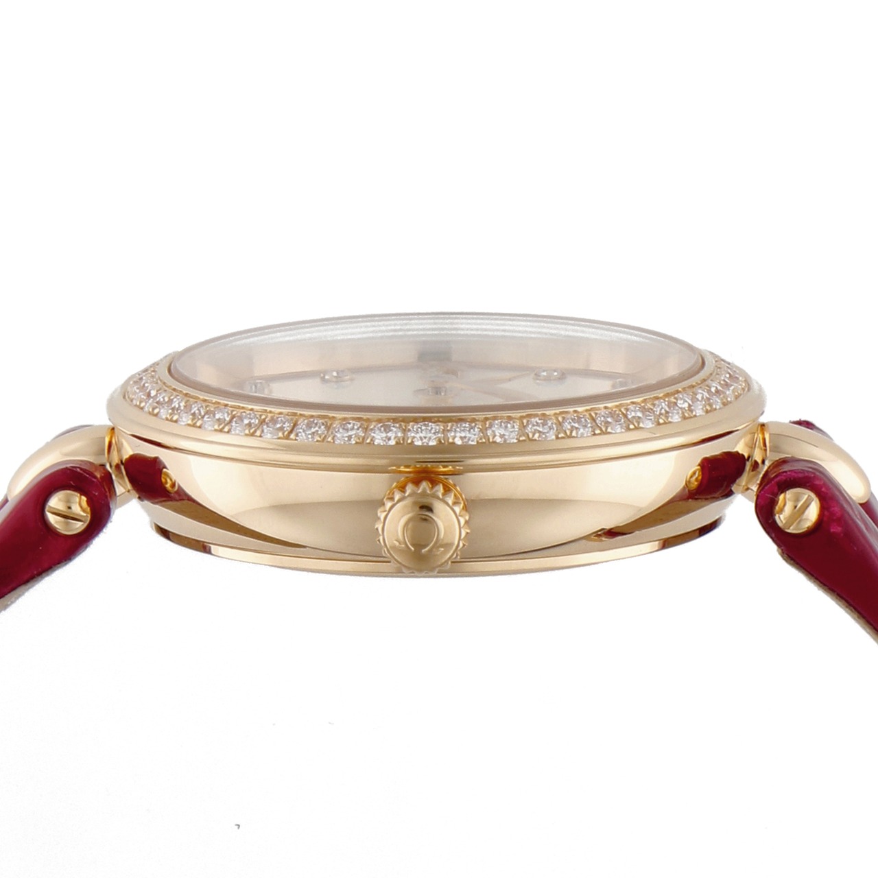 OMEGA オメガ レディース 腕時計 デ・ヴィル プレステージ　デュードロップ　 424.58.27.60.55.001