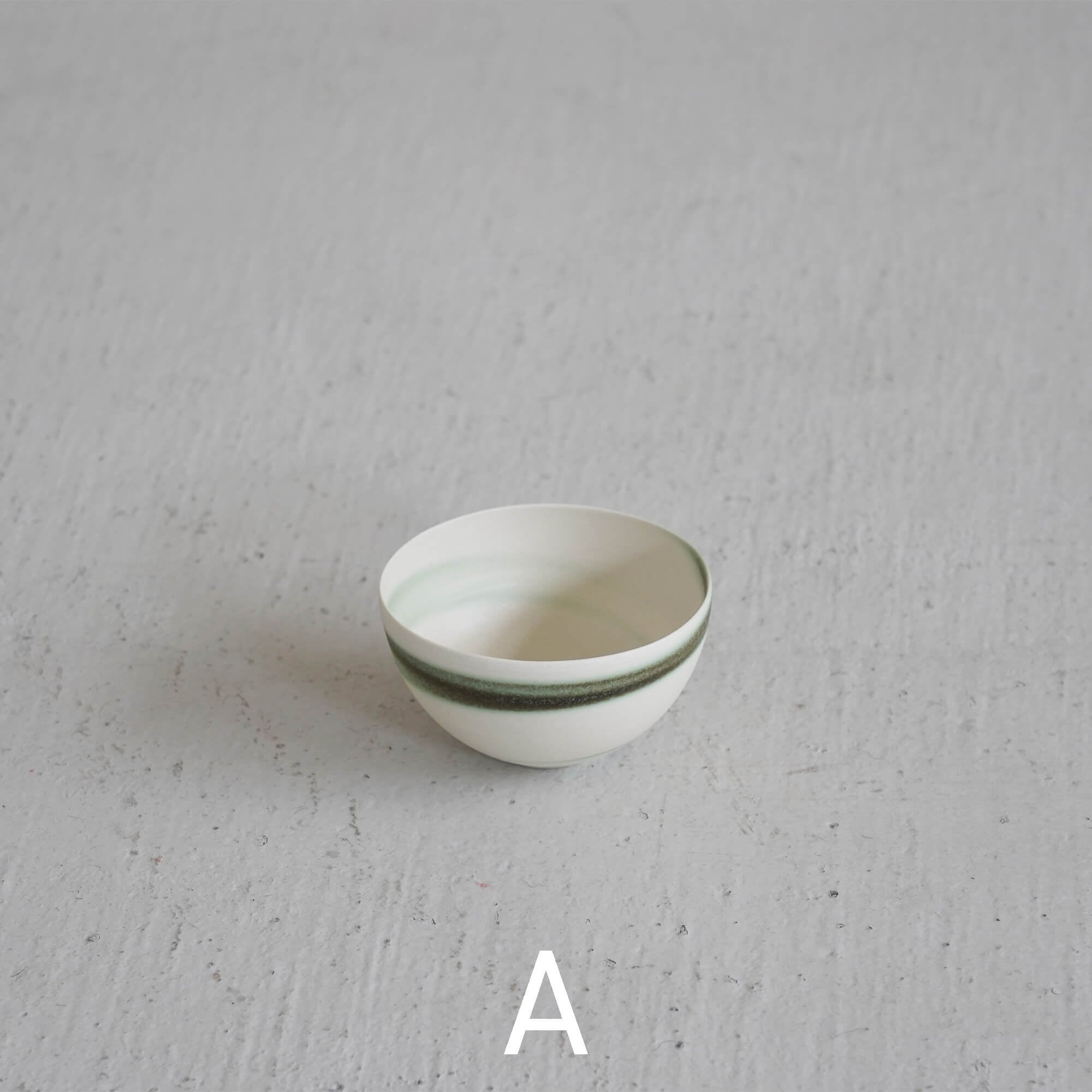 水野幸一 古白磁 練込鉢（小） | ROUND ROBIN FOLK CRAFT