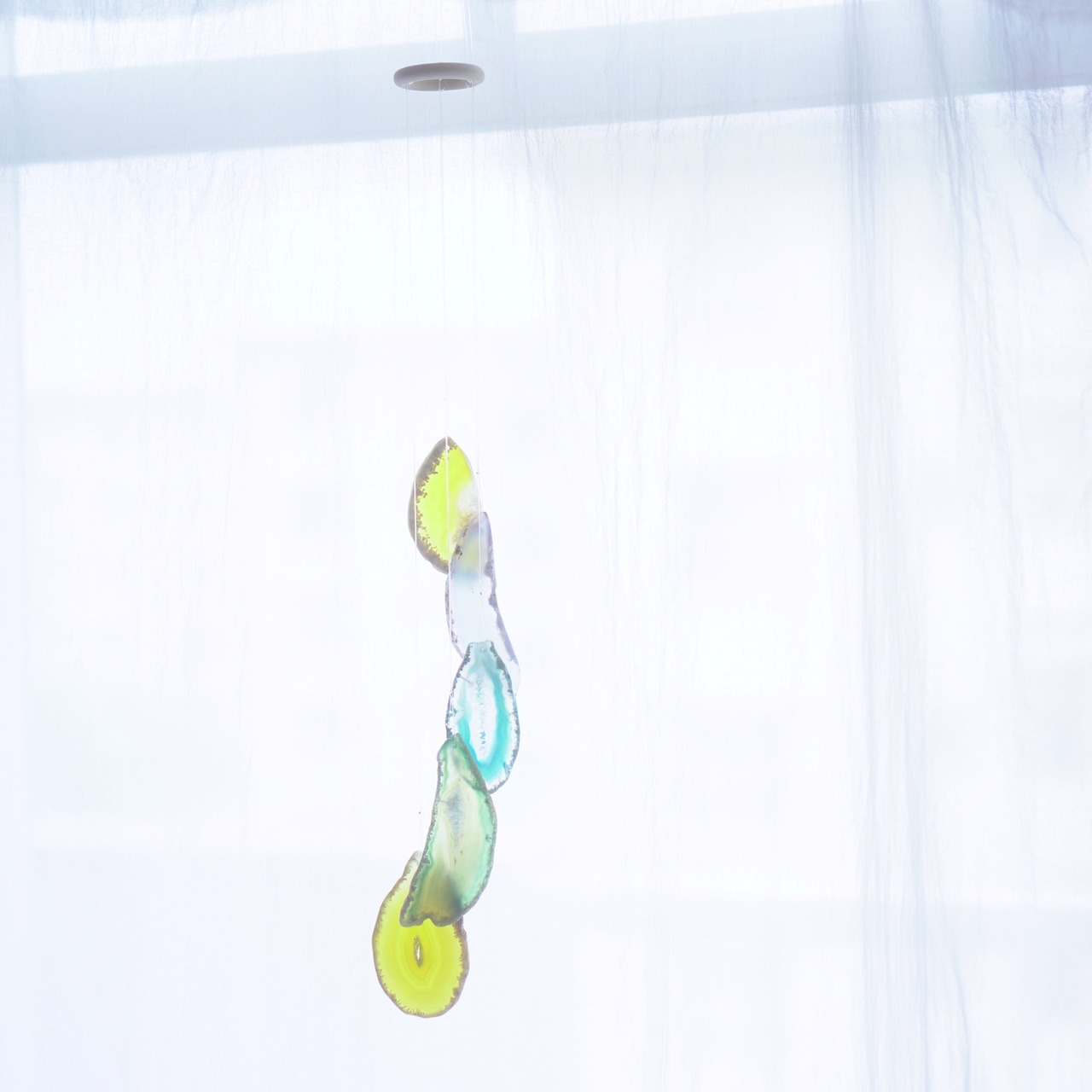 Lemon Soda 10 - アゲートヒーリングチャイム / Agate Sun Catcher Wind Chime 672