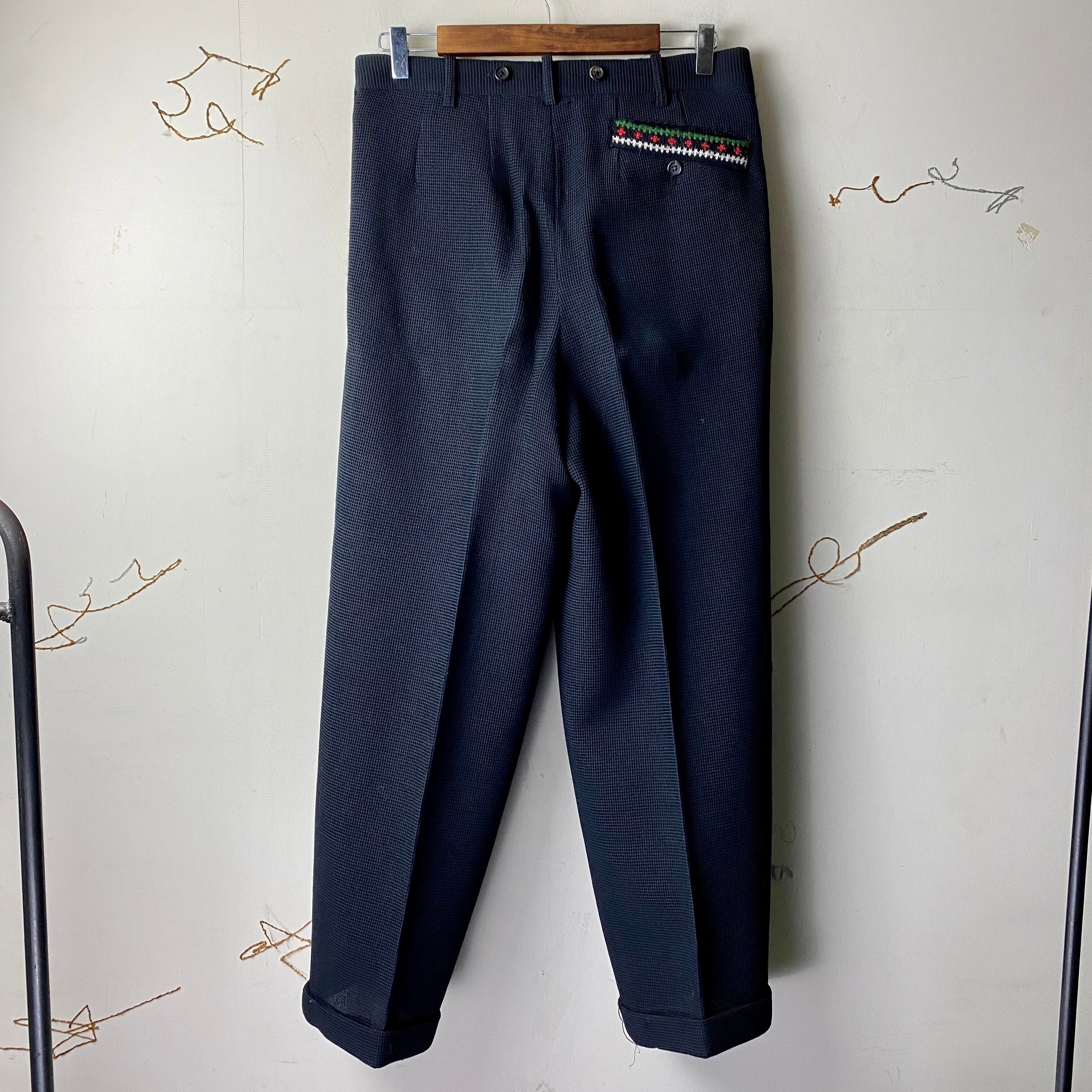 archive YOHJI YAMAMOTO POUR HOMME knit switching set-up suits