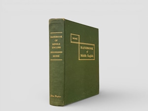 【SG199】【FIFTH PRINTING】【Corrected and Augmented】A Handbook of Middle English(1968) /Fernand Mossé