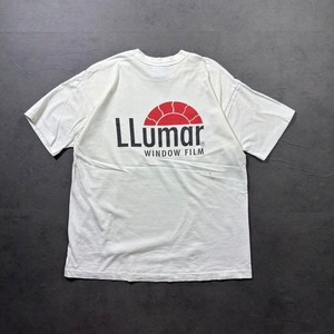 90s FRUIT OF THE LOOM TEE made in USA "LLumar WINDOW FILM" XL 古着
