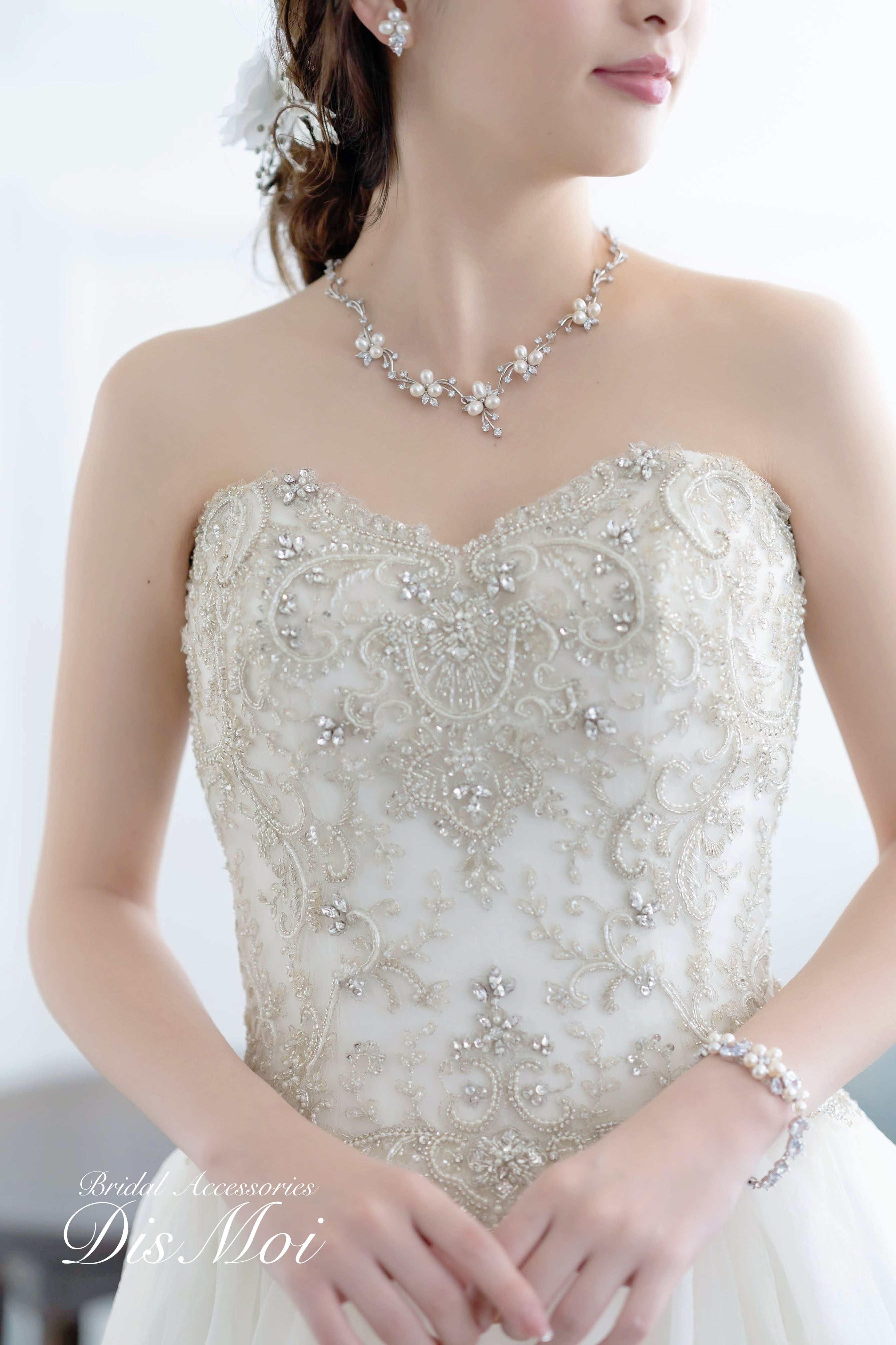 イヤリングコンバーター対応】【送料無料】ジルコニアネックレス