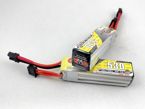 2個セットNH2135◆ガオニンGNB HV 530mAh 90-180C 3S 11.4V サイズ18.5×18×65ｍｍ 40.0g