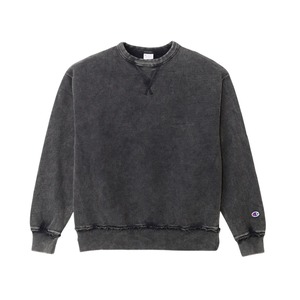 CHAMPION (ﾁｬﾝﾋﾟｵﾝ) - CREW NECK SWEATSHIRT (ｸﾙｰﾈｯｸｽｳｪｯﾄｼｬﾂ) ﾚﾃﾞｨｰｽ 055 ｵﾌﾌﾞﾗｯｸ