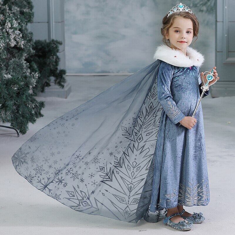 子供 ドレス エルサ １５０ プリンセス 精霊 クリスマス アナ雪