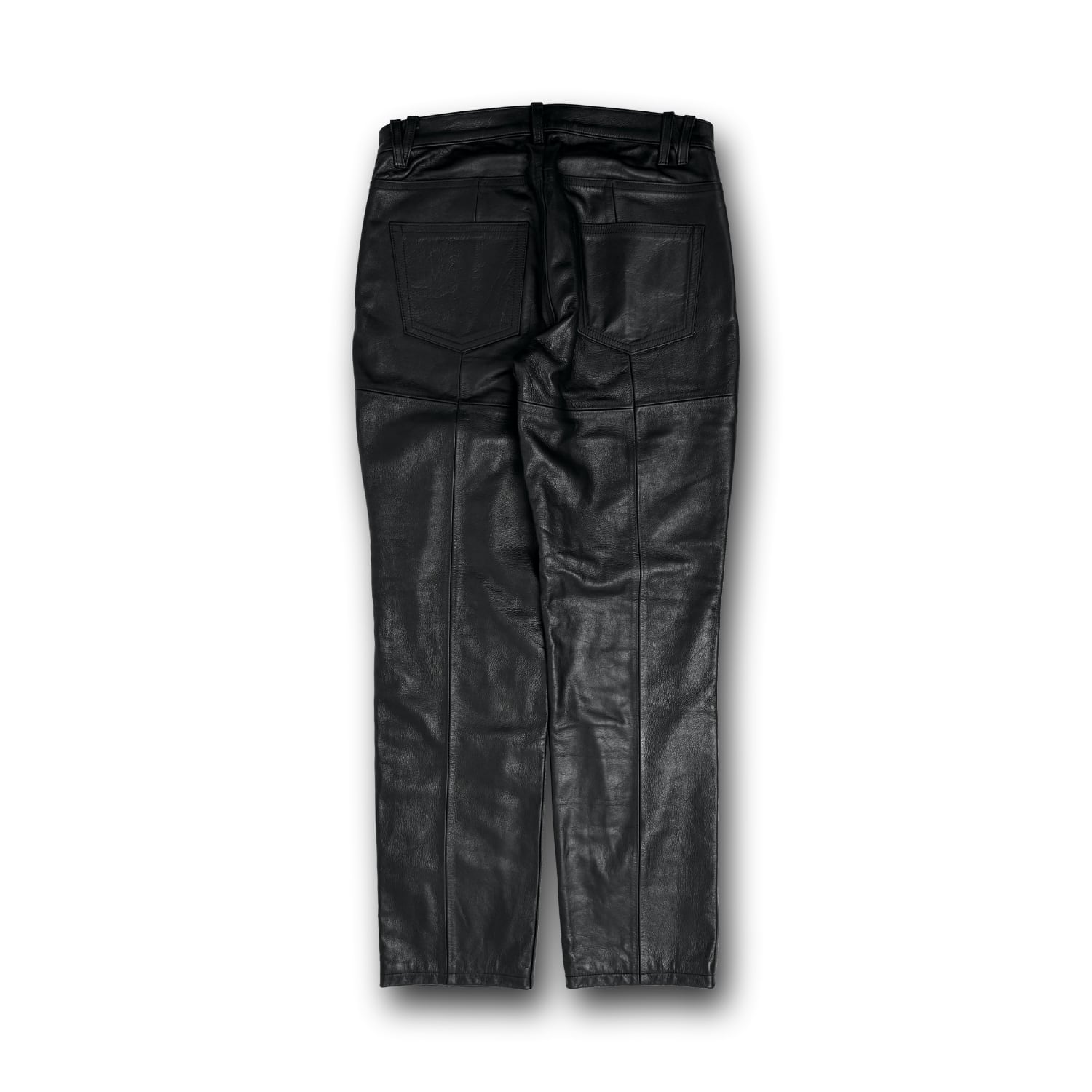 LAST NEST / Front Zip Leather Pants | HOLICK