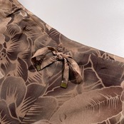 KENZO JUNGLE ケンゾー 花柄 総柄 シルク ワイド パンツ サイズ 40 /フランス製/絹100%/ビンテージ