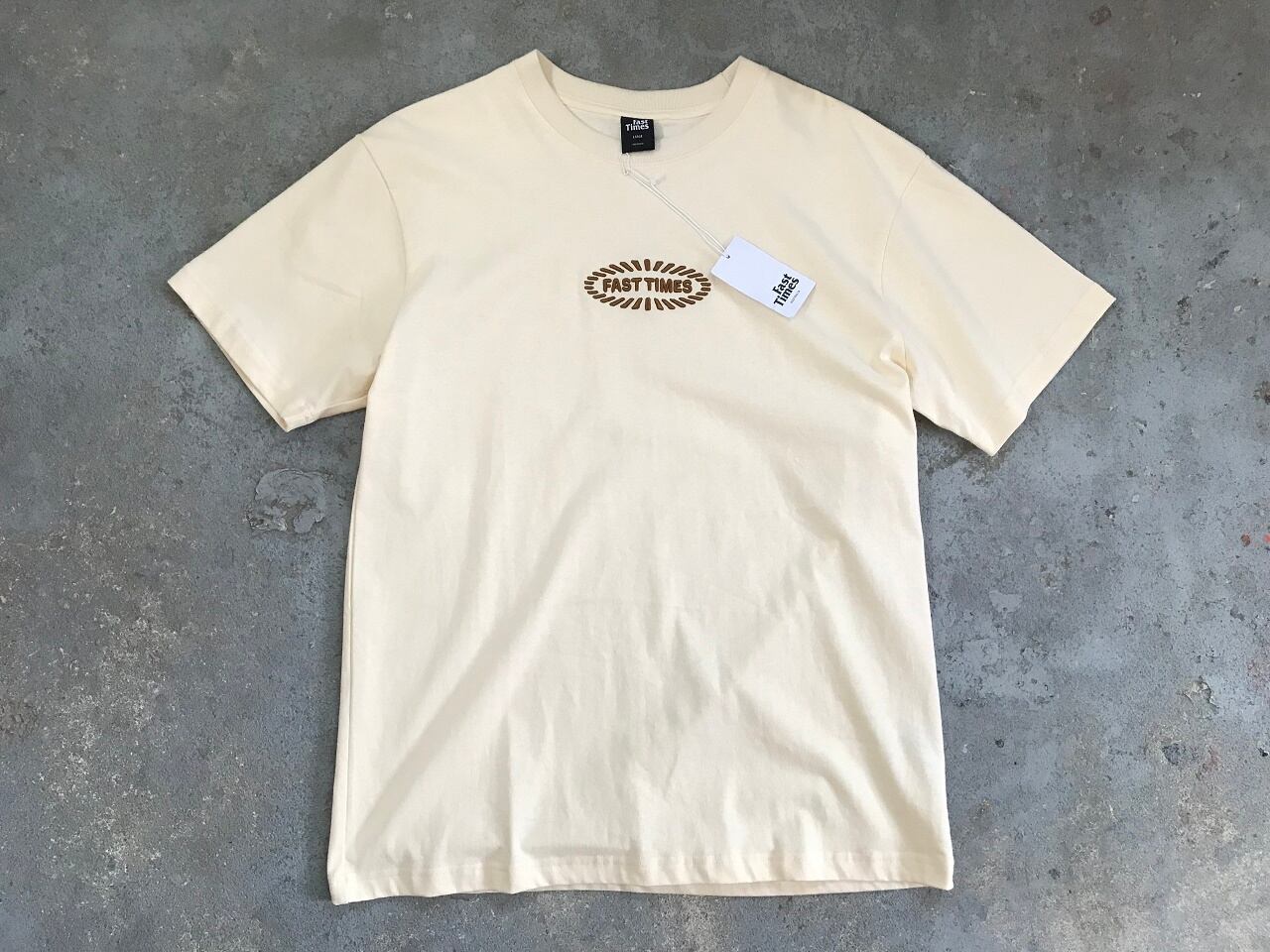 Fast Times Australia solar T-shirt【NATURAL】