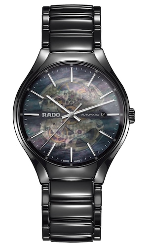 【RADO ラドー】True Automatic Open Heart トゥルーオープンハート（ブラックマザーオブパール）／国内正規品 腕時計