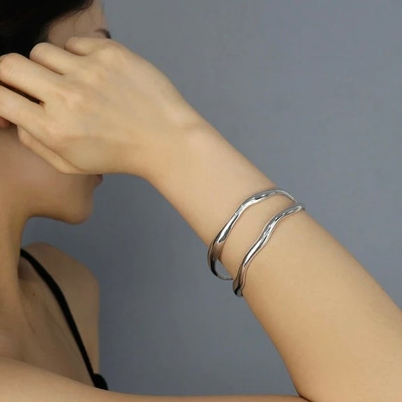 SUS316・doublelinebangle