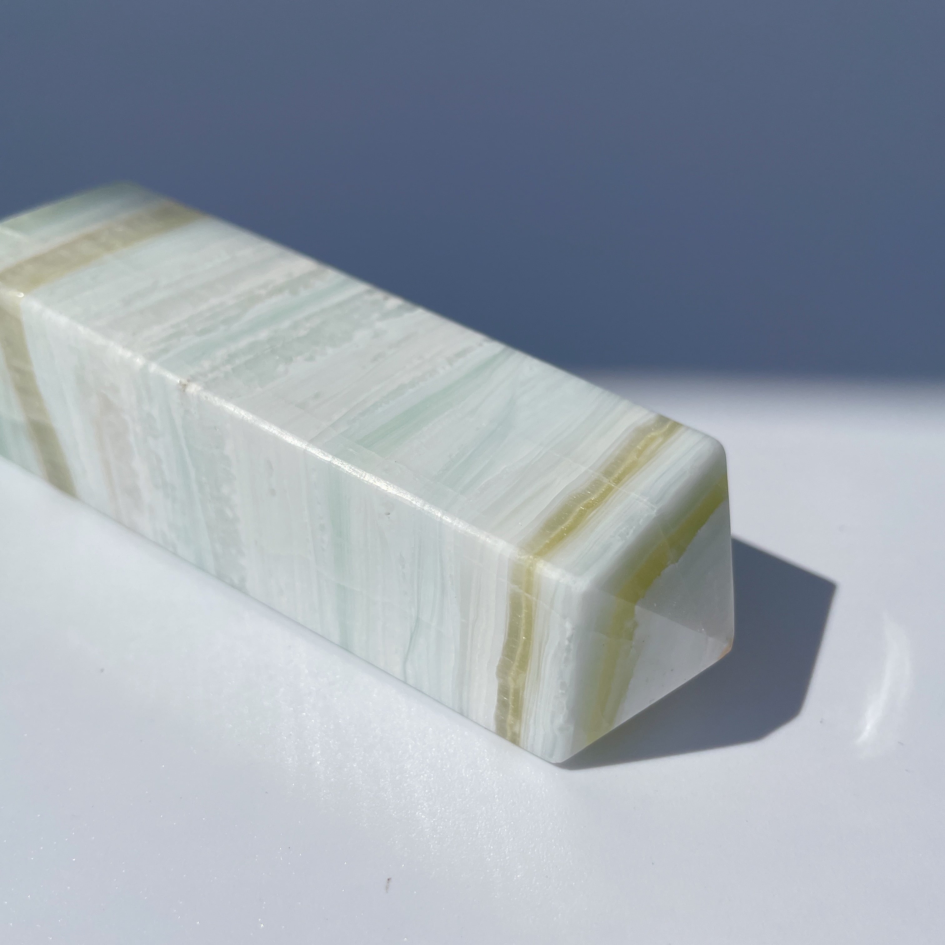 ブルーアラゴナイト タワー06◇ Blue Aragonite ◇天然石・鉱物