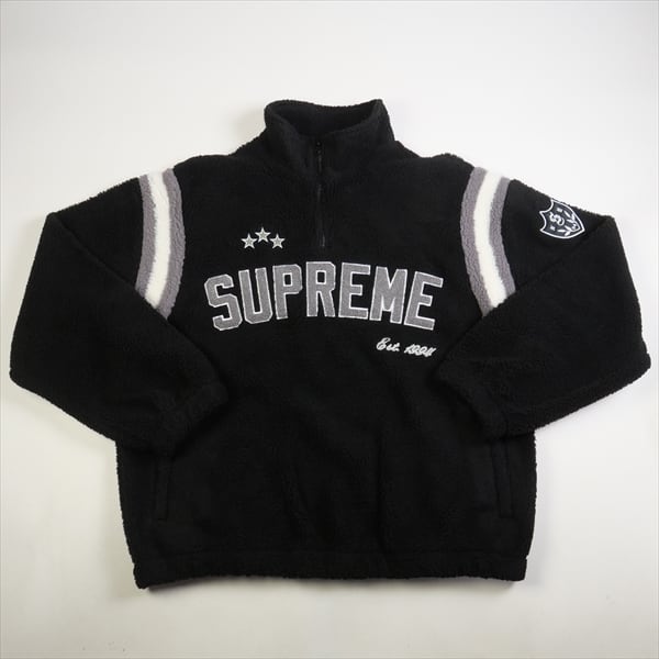 supreme  Arc harf zip Fleece Pullover