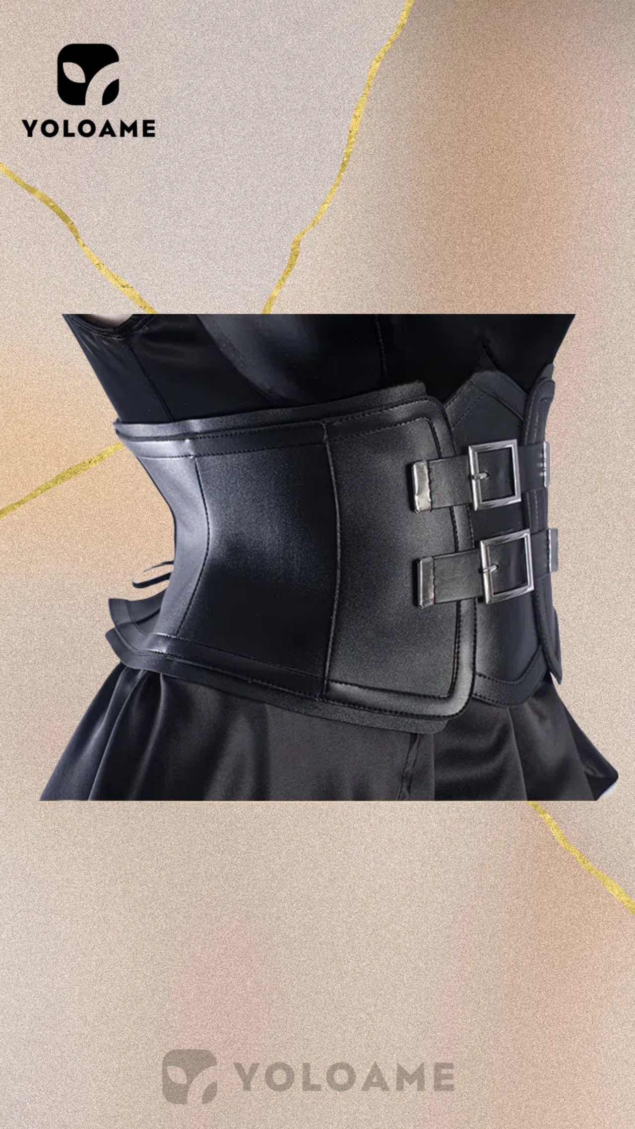 UWOWO アズールレーン 金色の闇 コスプレ衣装 To LOVEる-とらぶる-kコラボ