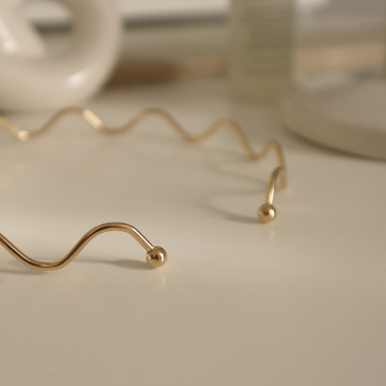 ［ necklace ］wave choker