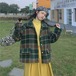 ✞ボトミングチェック柄シャツ or イエローワンピースドレス スリム シャツブラウス大人女子☆ウィンター 秋冬 ソリッドカラー ✞ゴスロリ SM ミリ 甘ロリ クラロリ 和ロリ エレガント 黒ロリ 姫ロリ 華ロリ BB-BB31823982097