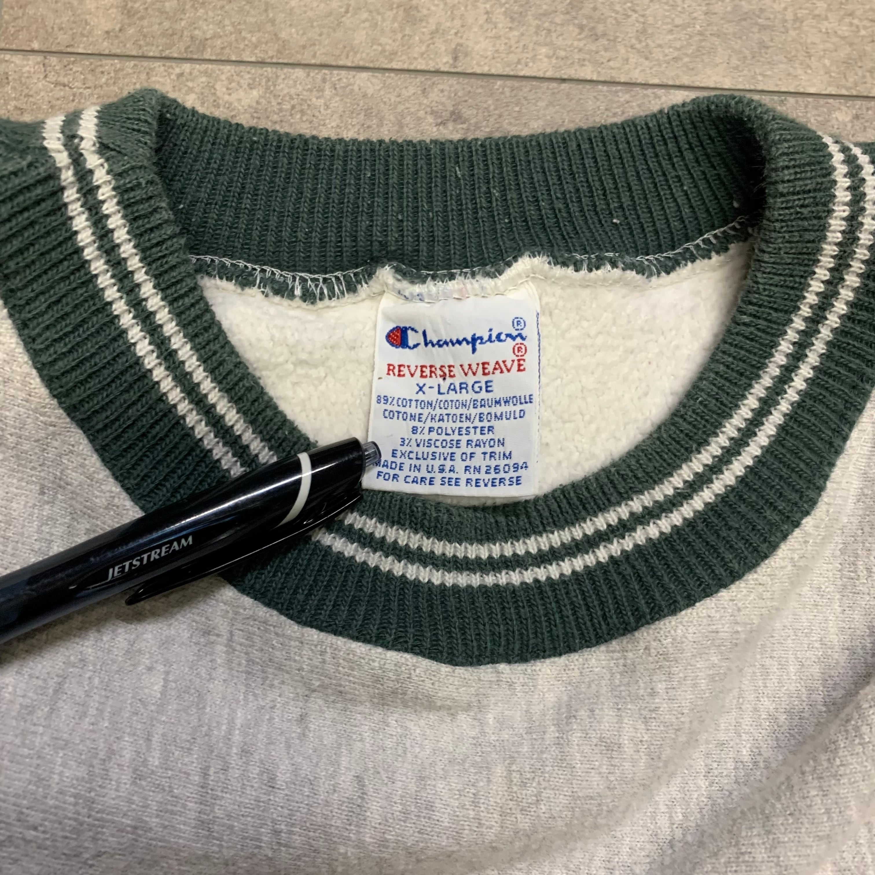 フルカウントW7690Champion チャンピオン Reverse Weave 刺繍タグ USA