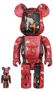 メディコム ベアブリック BE@RBRICK 100% & 400% アンディ・ウォーホル & バスキア 1 未開封 4号店商品