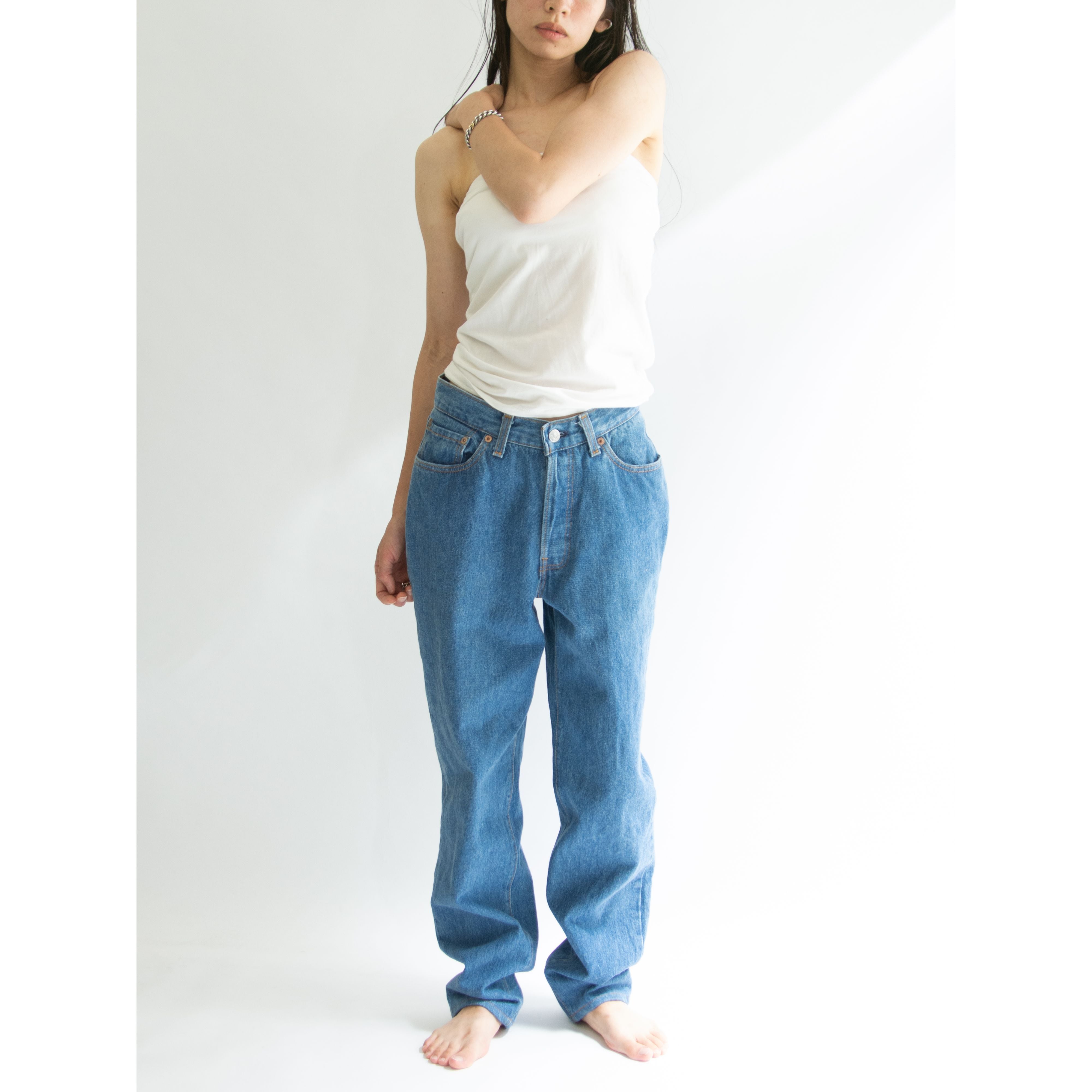LEVI'S 17501】Made in U.S.A. 90's tapered denim pants 9M