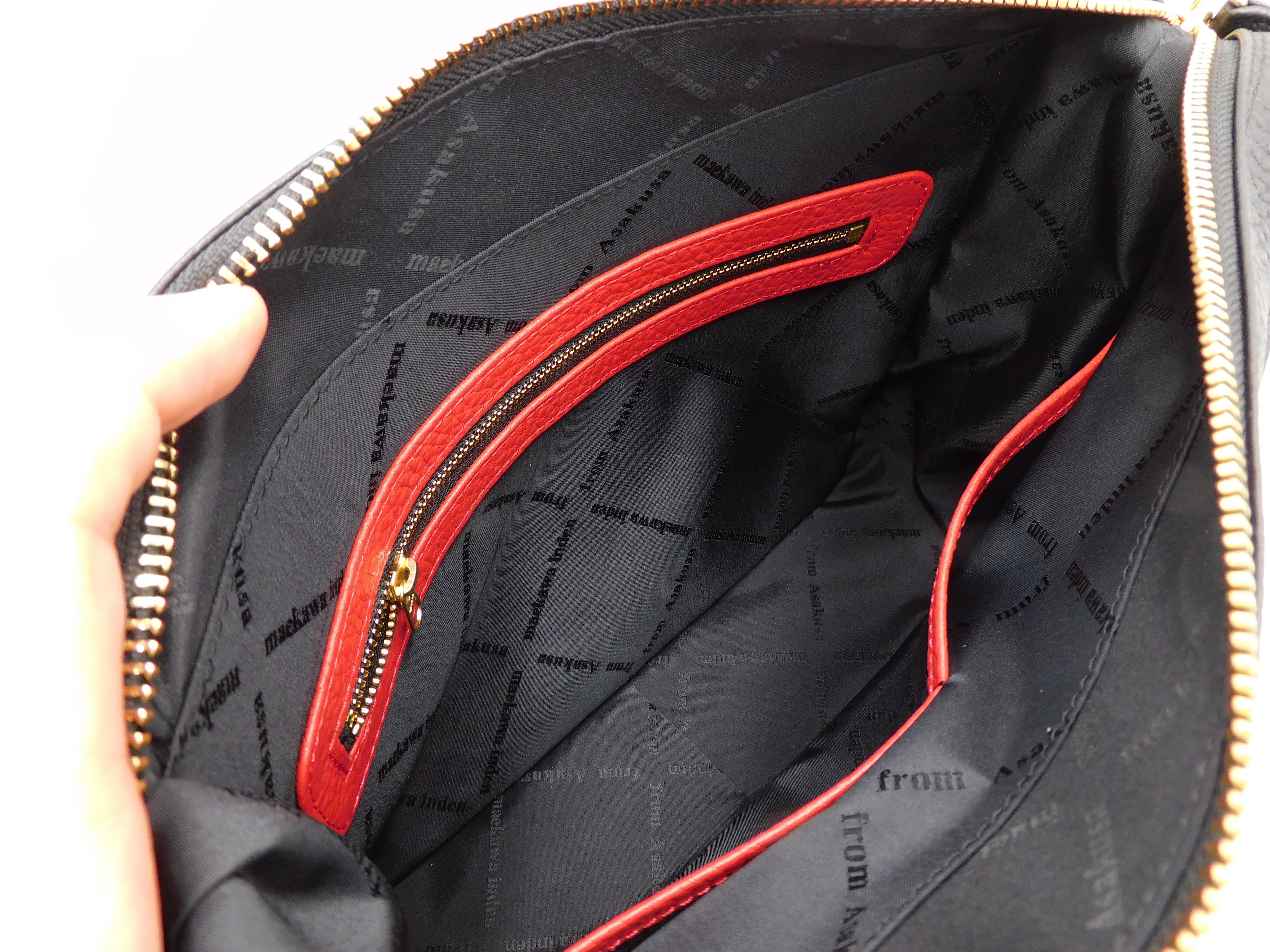 パッチワーク印傳 通しマチショルダー マルチカラー | 浅草前川印傳