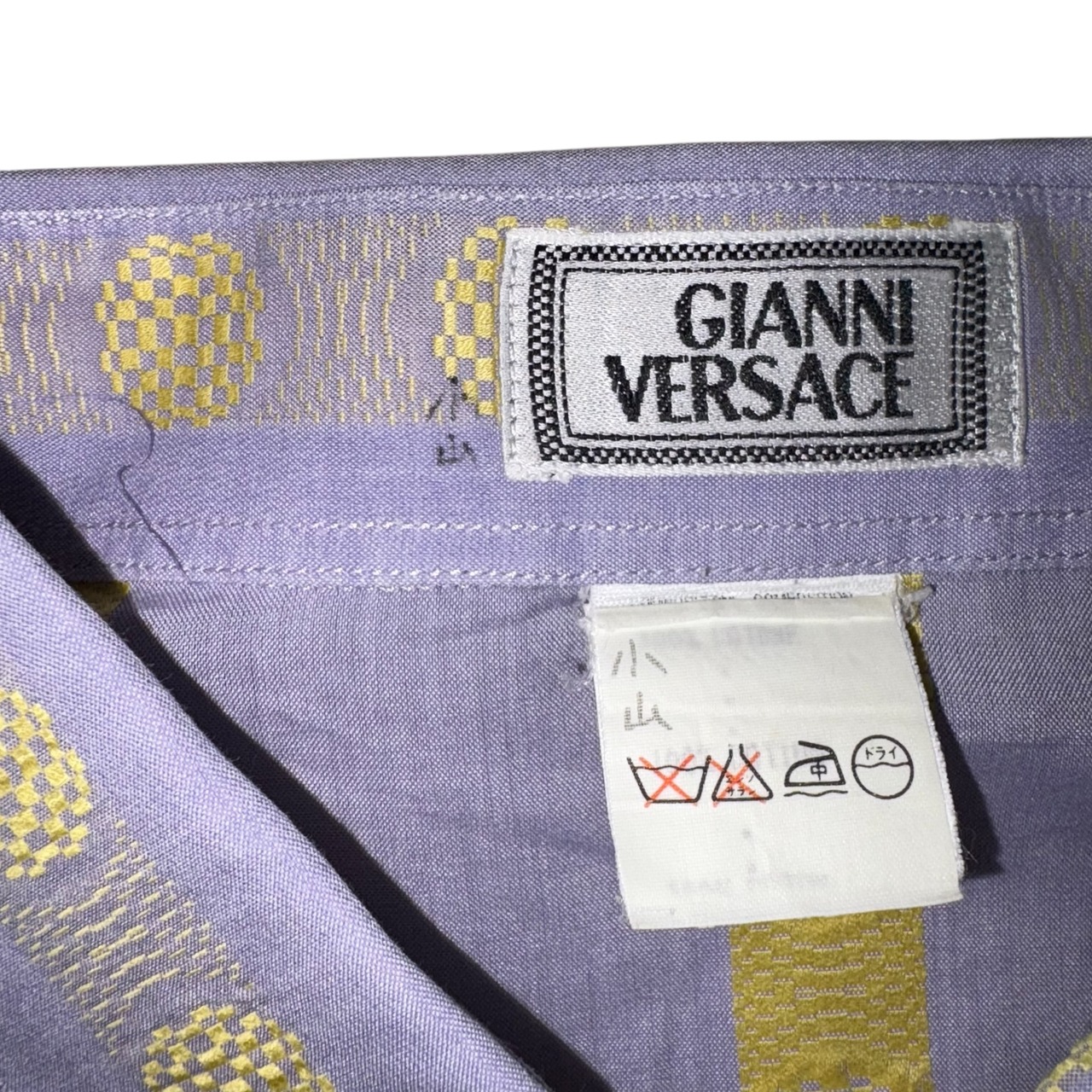vintage GIANNI VERSACE cotton shirt
