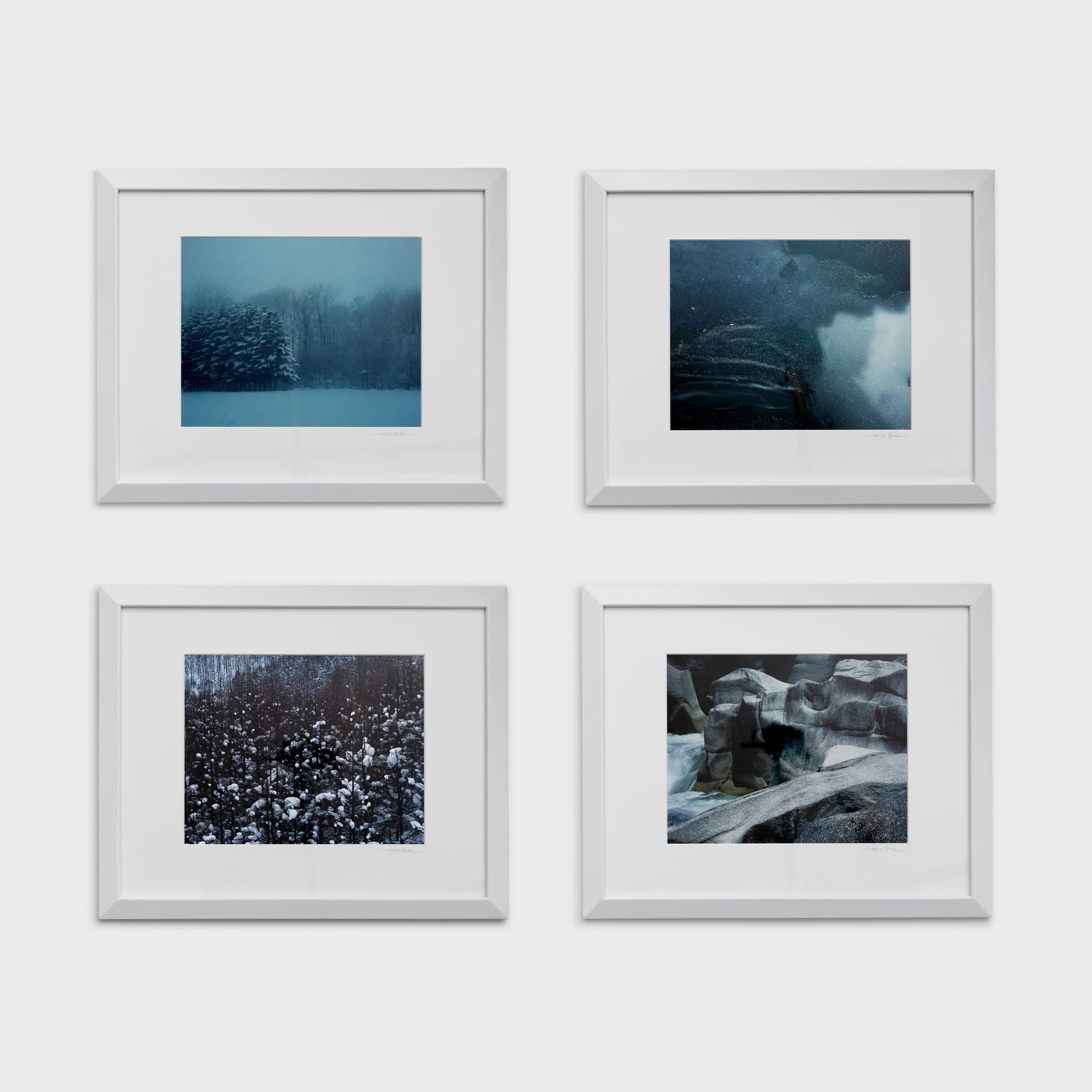 前田真三額装写真「絵模様」白木額〈展示品／直筆サイン入〉 | 拓真館