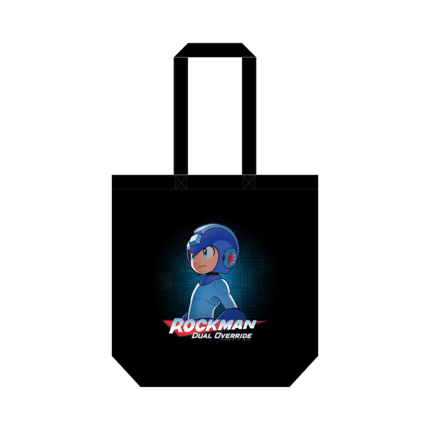 ロックマン: デュアル オーバーライド トートバッグ
