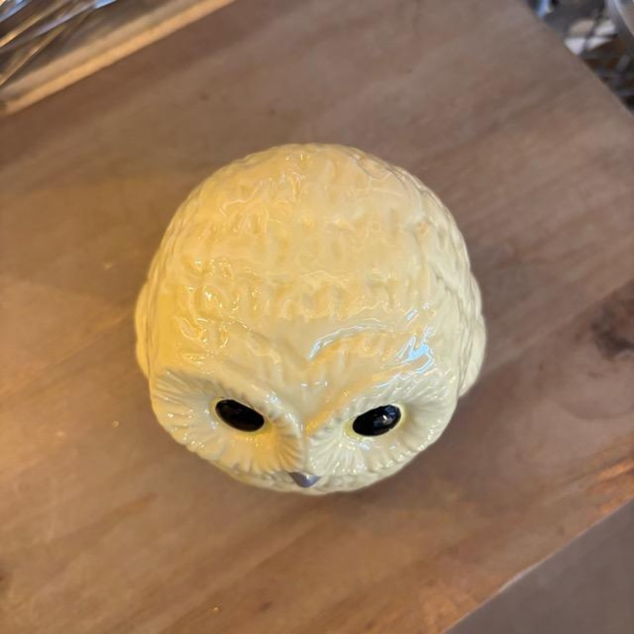 China Owl Seal Holder Object 中国 フクロウ印鑑入れ 置物 インテリア雑貨 ギフト 飾り