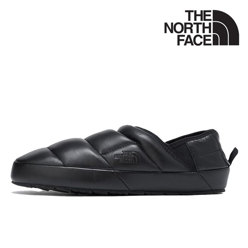 THE NORTH FACE ザ・ノース・フェイス サーモボール トラクション ミュール レザー ブラック メンズ レディース ユニセックス スリッポン 2WAY NF02675