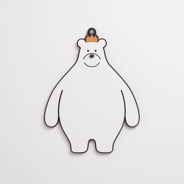 シロクマのパネル（小）