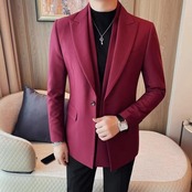 double color suit jacket 00225