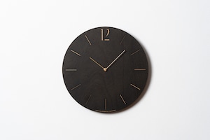 電波時計 PROUD CLOCK BLACK -NENRIN-