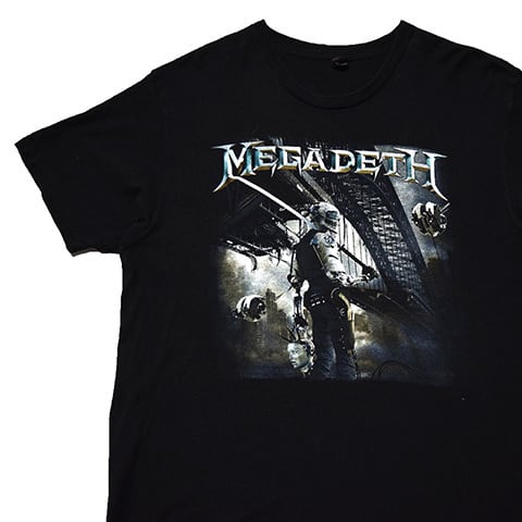 M 新品 MEGADETH メガデス　Tシャツ　ジャパンツアー限定 Tシャツ