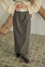 DU250507 layered design straight skirt【T sizeあり】【set up可】【残り僅か】