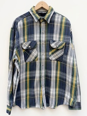 80s FIVE BROTHER FLANNEL SHIRT MADE IN USA Size XL