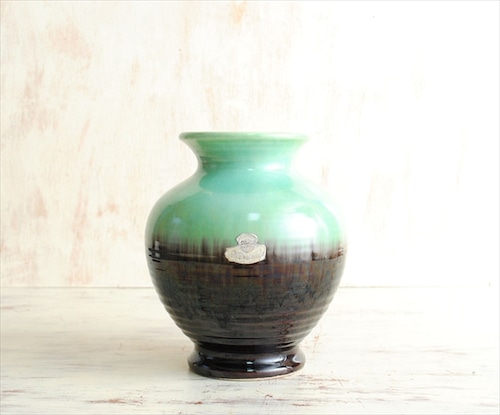 西ドイツ製 ヴィンテージ Bay Keramik 陶器の花瓶 花器 一輪挿し ミッドセンチュリー期 フラワーベース アンティーク ig2503