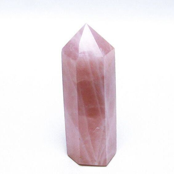ローズクォーツ 六角柱 一点物 142-7232