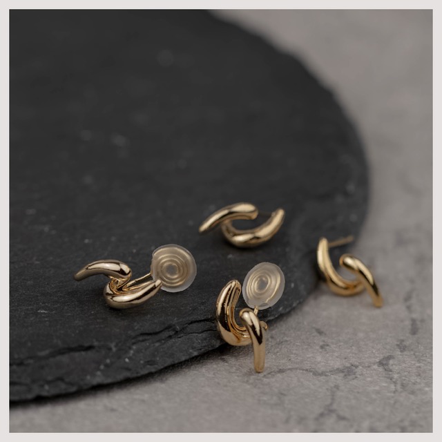 Earring/Pierce -Gold/Silver-