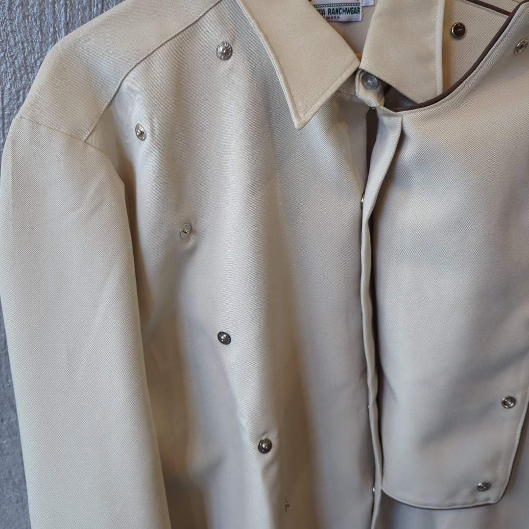 USED］70s Vintage H BAR C Cavalry Western Shirt | ARCANA/THE END
