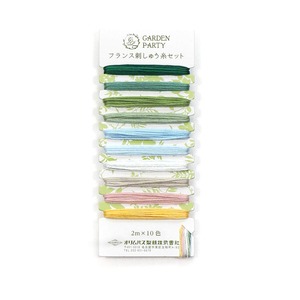 【特価処分】オリムパス製絲 フランス刺しゅう糸セット GPC-10