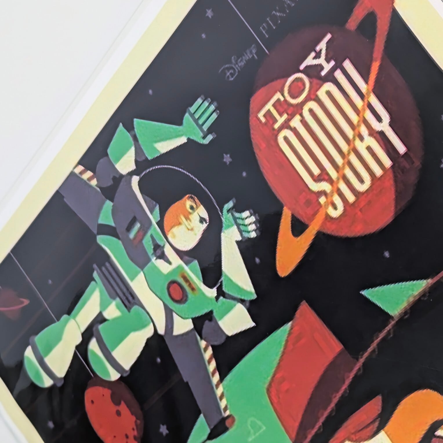 ♫ ちょうどいいB4ポスター ♫【 Toy Story ( トイ・ストーリー )   】『 Tom Whalen Art 』〚アメリカン雑貨 アメトイ〛