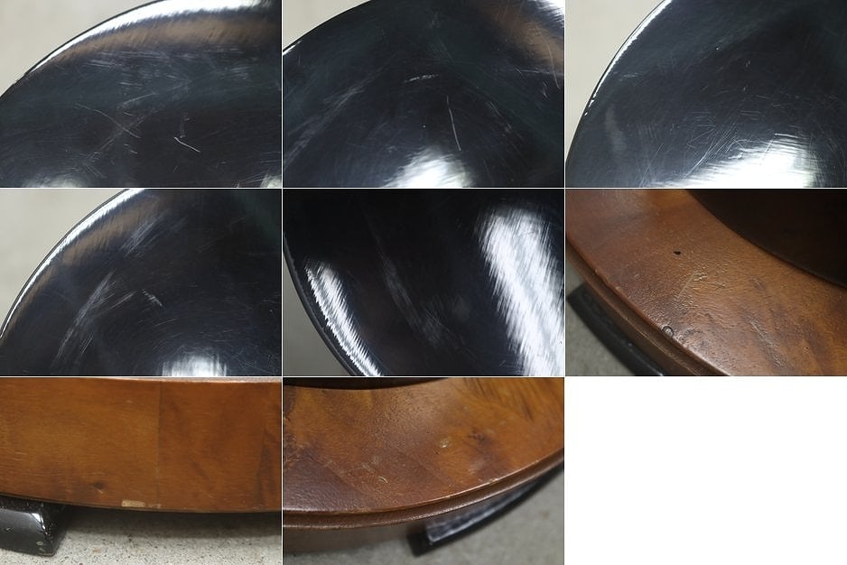 クラシカル 円筒型 花台 展示台 サイドテーブル 鏡面仕上げ ラック