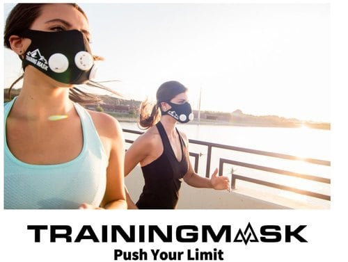 トレーニングマスク 男女兼用 Mサイズ マスク 筋トレ トレーニンググッズ