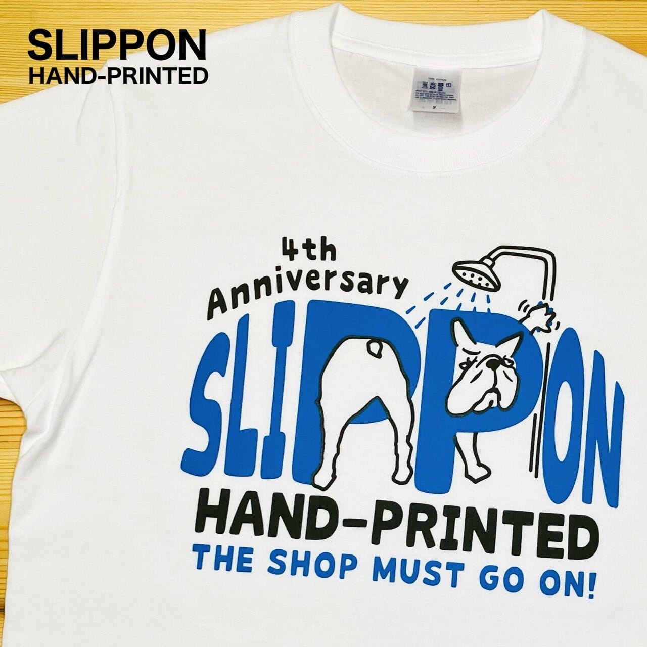 Tシャツ | SLIPPON HAND-PRINTED スリッポンハンドプリンテッド