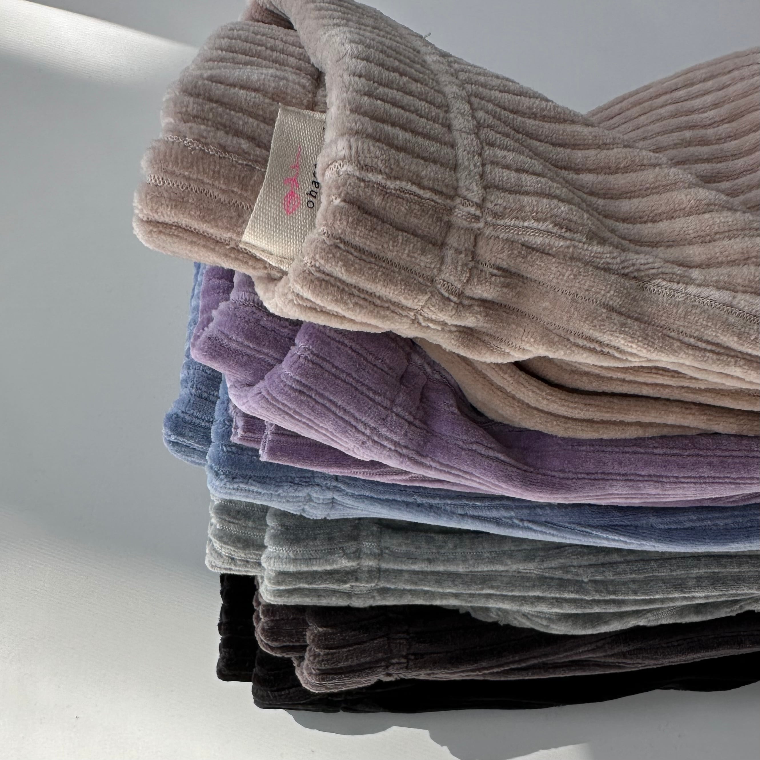 Ohaco original velours rib leggings （90〜140cm）8100