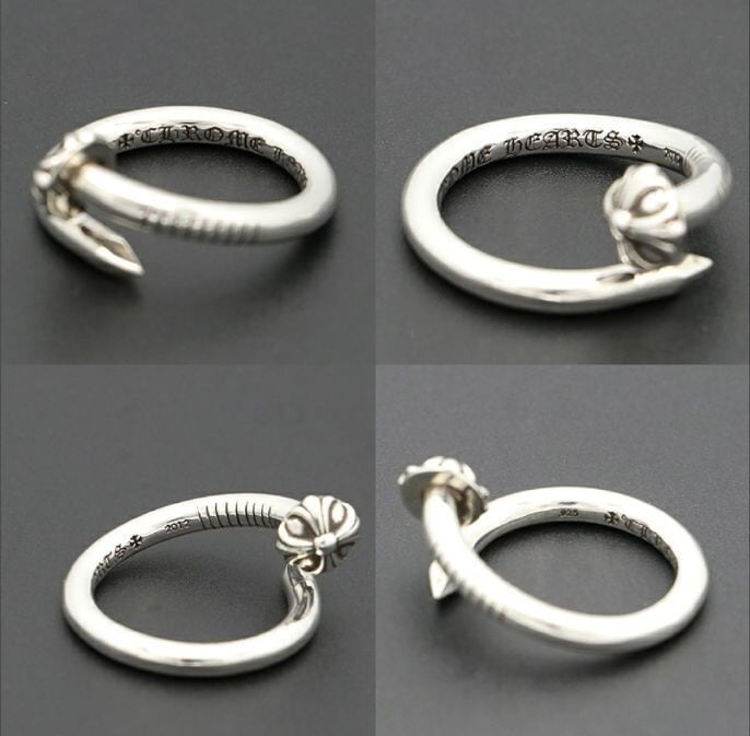 CHROME HEARTS クロムハーツ ネイルリング クロスボール | chromehearts