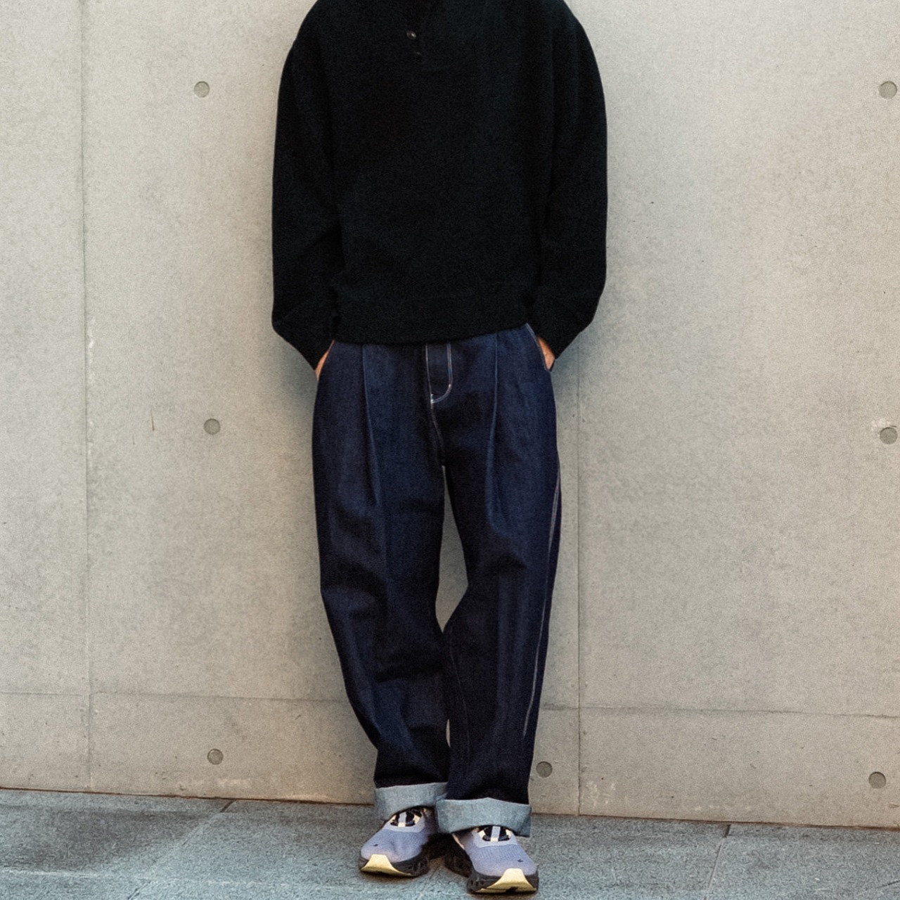 シャドウライン・バギーデニム N3574 - 7