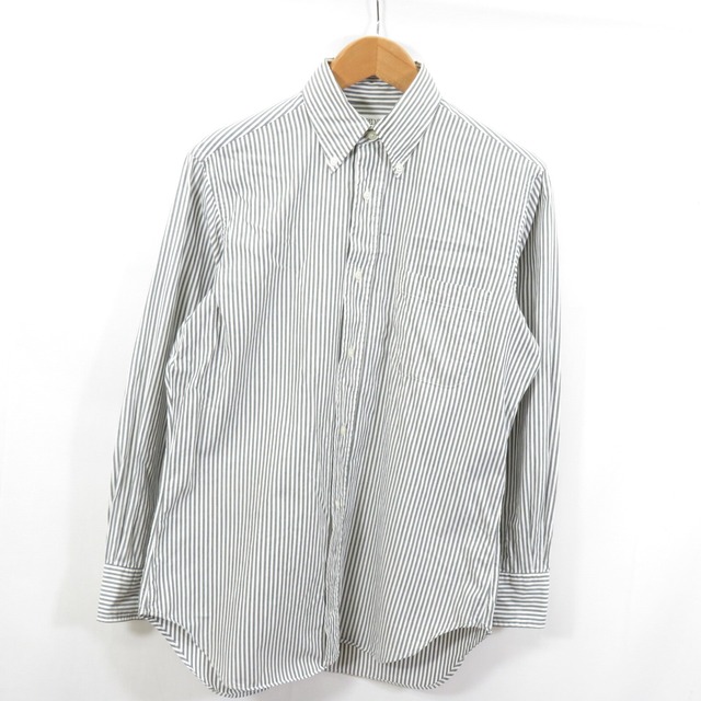 INDIVIDUALIZED SHIRTS ストライプ ボタンダウン シャツ size15-32/インディビジュアライズドシャツ　0403