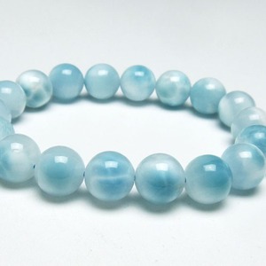 ラリマー ブレスレット 12mm 一点物  111-38091